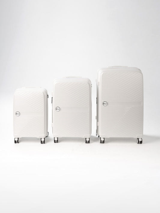 Suitcase set / Size S M L white